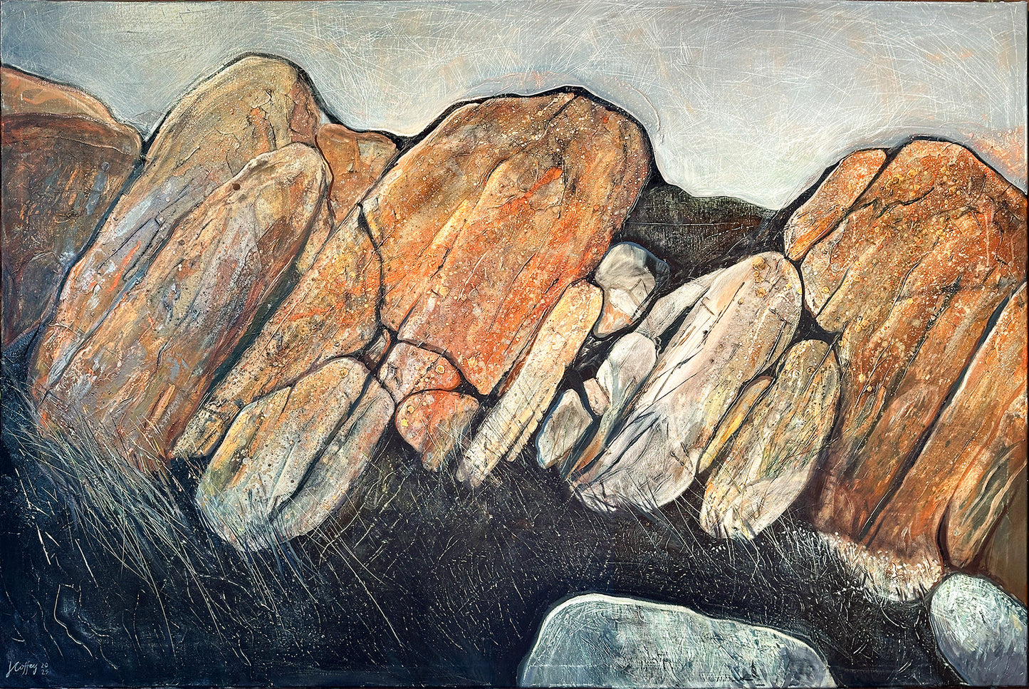 Weathered Time, Augusta Painting