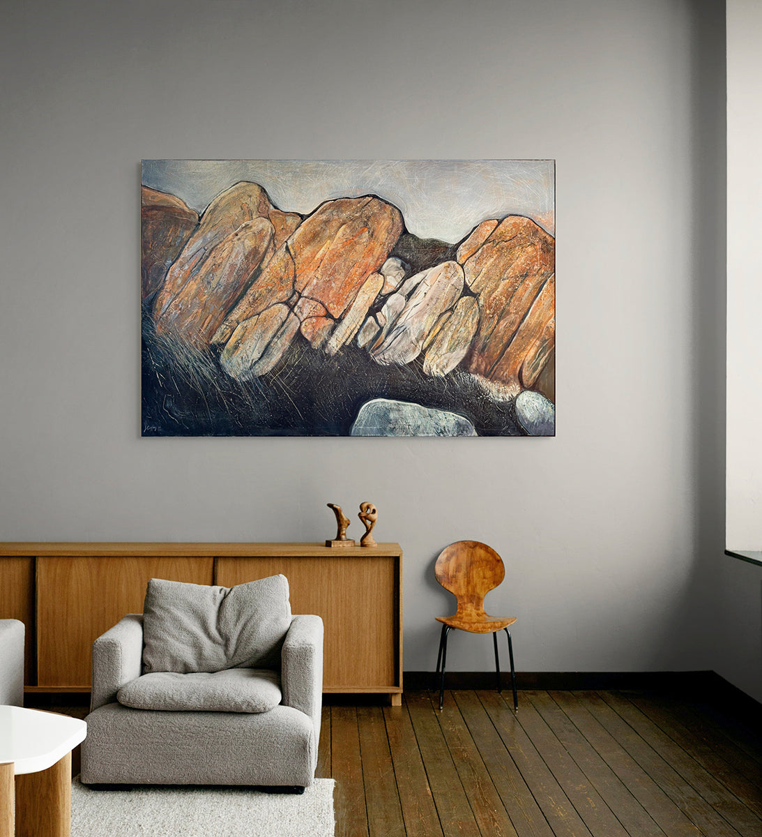Weathered Time, Augusta Painting